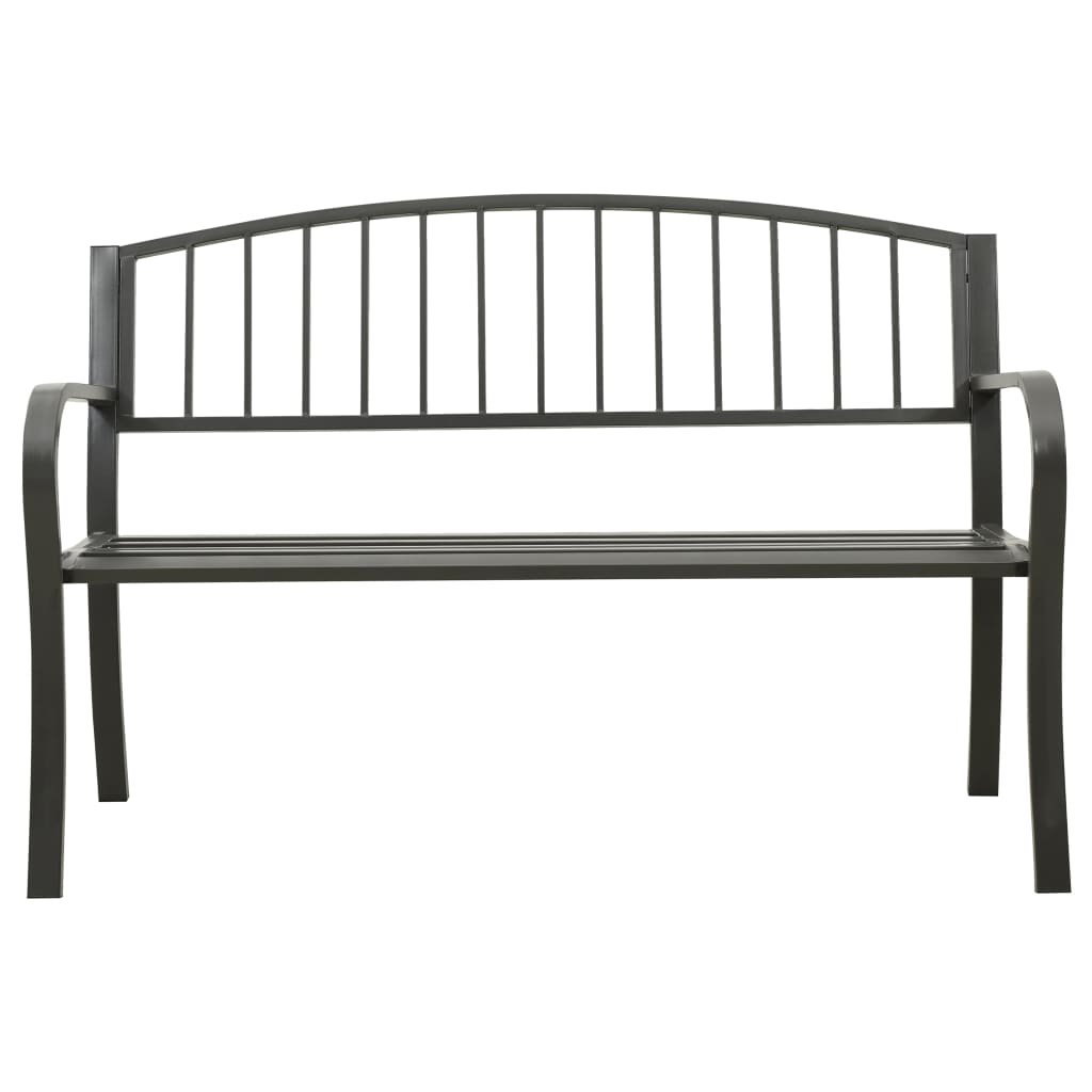 Garden Bench 125 Cm Steel