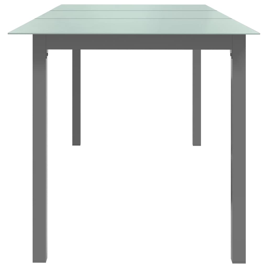Garden Table Aluminium And Glass