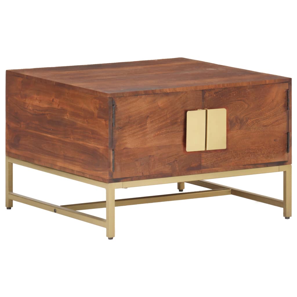 Coffee Table Honey Brown 67X67X45 Cm