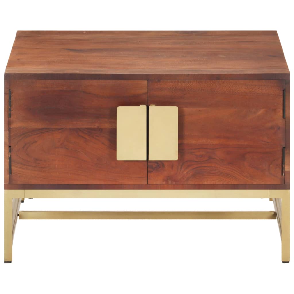 Coffee Table Honey Brown 67X67X45 Cm