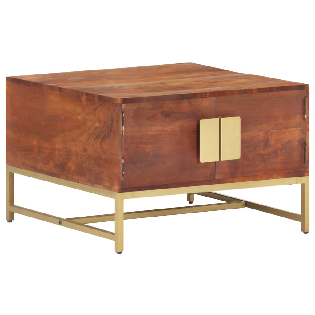 Coffee Table Honey Brown 67X67X45 Cm