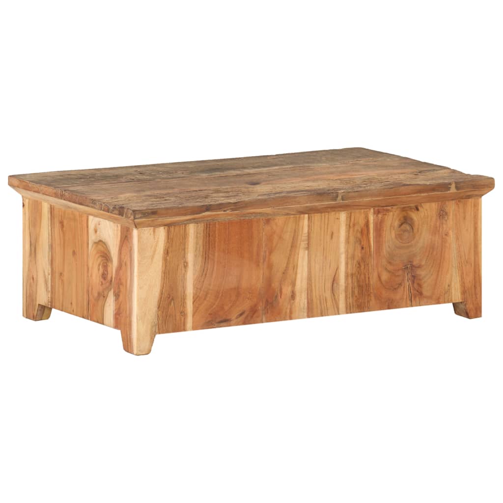 Coffee Table 90X50X31 Cm Solid Reclaimed Wood