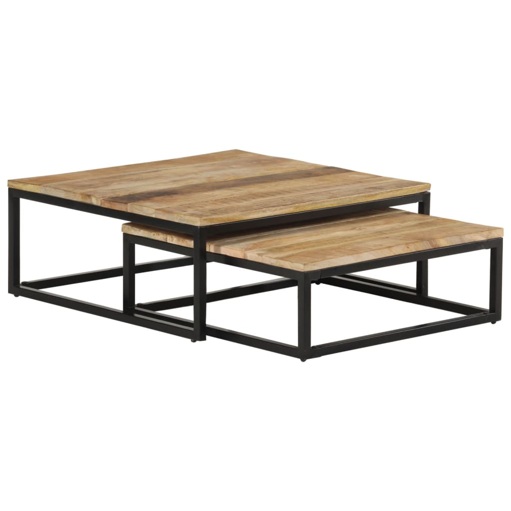 Nesting Coffee Tables 2 Pcs