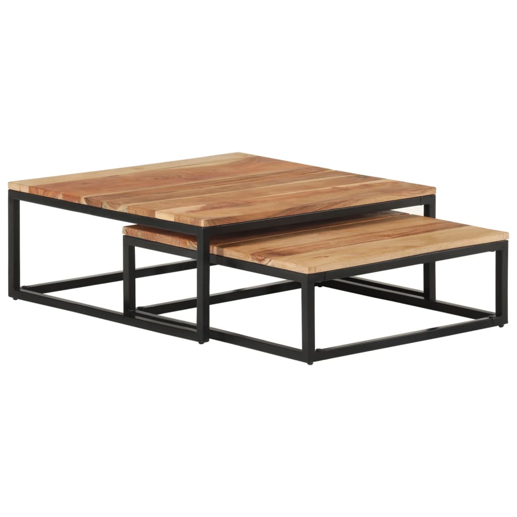 Nesting Coffee Tables 2 Pcs