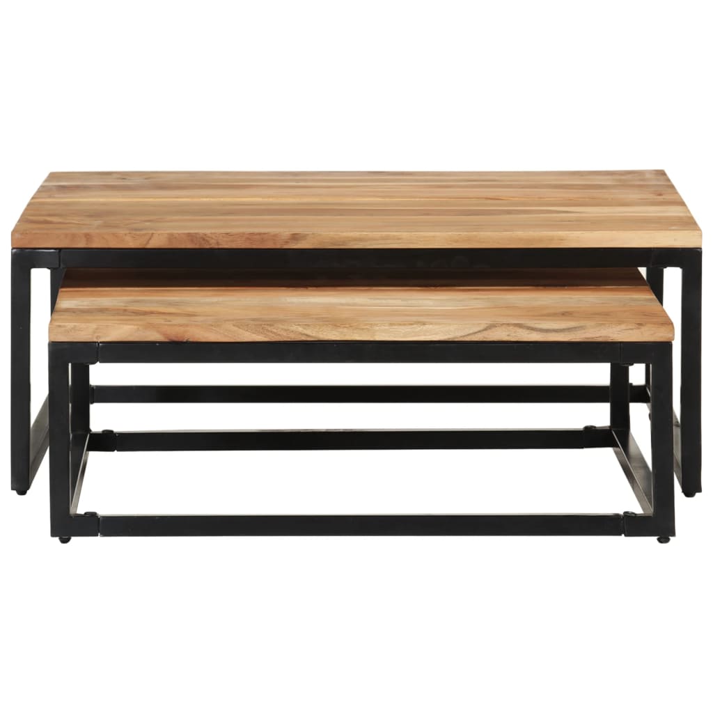 Nesting Coffee Tables 2 Pcs
