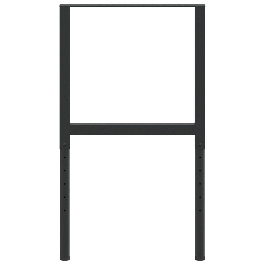 Adjustable Work Bench Frames 2 Pcs Metal 55X(69-95.5) Cm