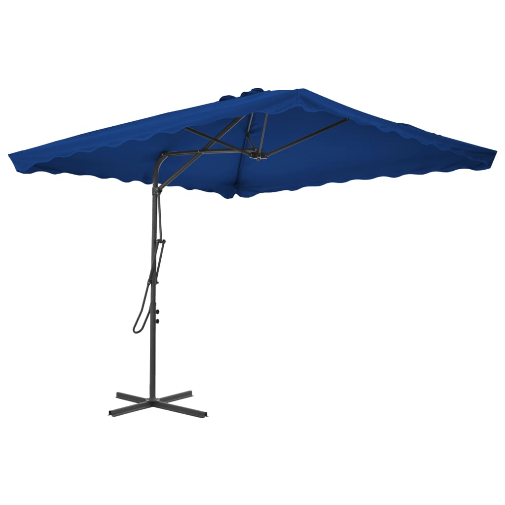 Garden Parasol With Steel Pole 250X250X230 Cm