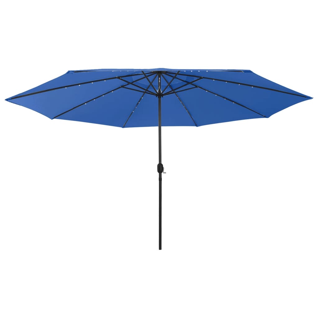 Garden Parasol With Led Lights 400 Cm