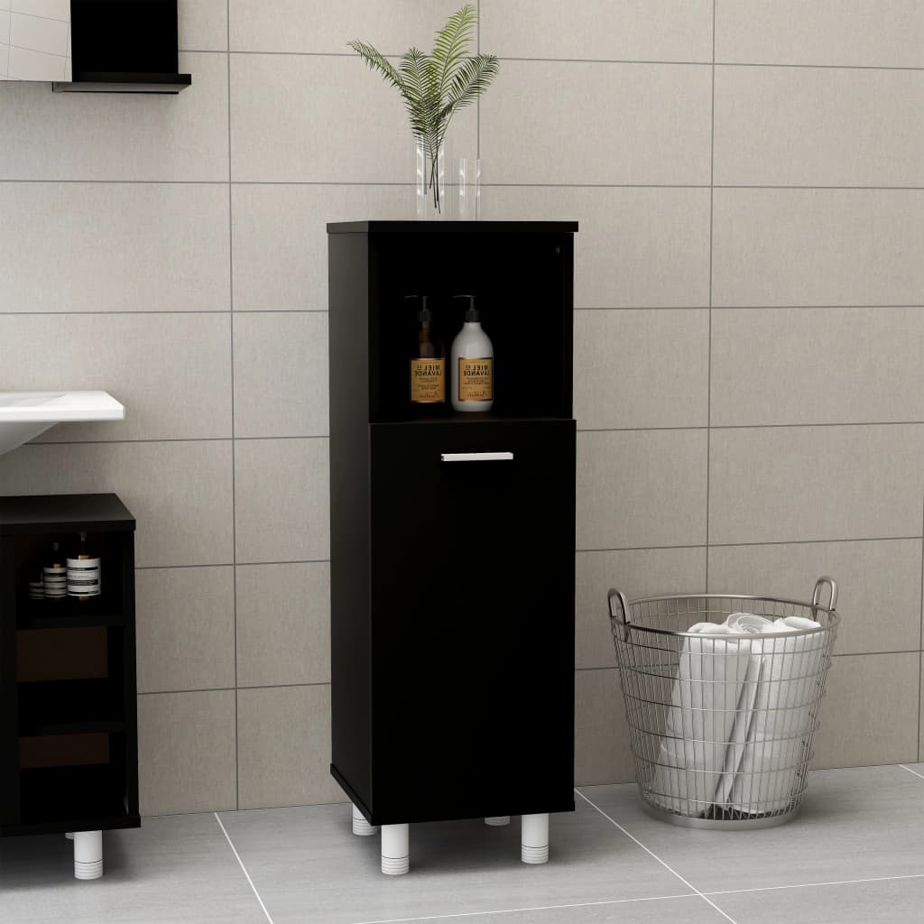 Bathroom Cabinet 30X30X95 Cm Engineered Wood