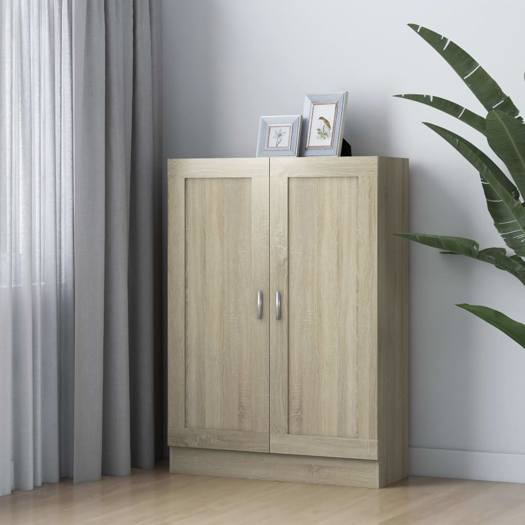 Book Cabinet 82.5X30.5X Engineered Wood