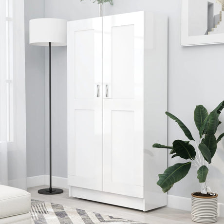 Book Cabinet 82.5X30.5X Engineered Wood