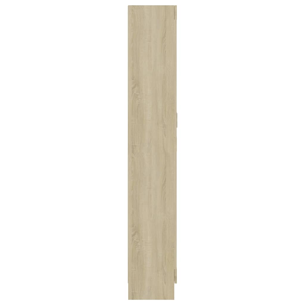 Book Cabinet 82.5X30.5X Engineered Wood