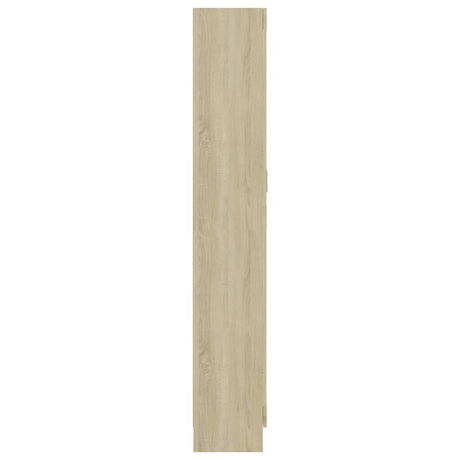 Book Cabinet 82.5X30.5X Engineered Wood