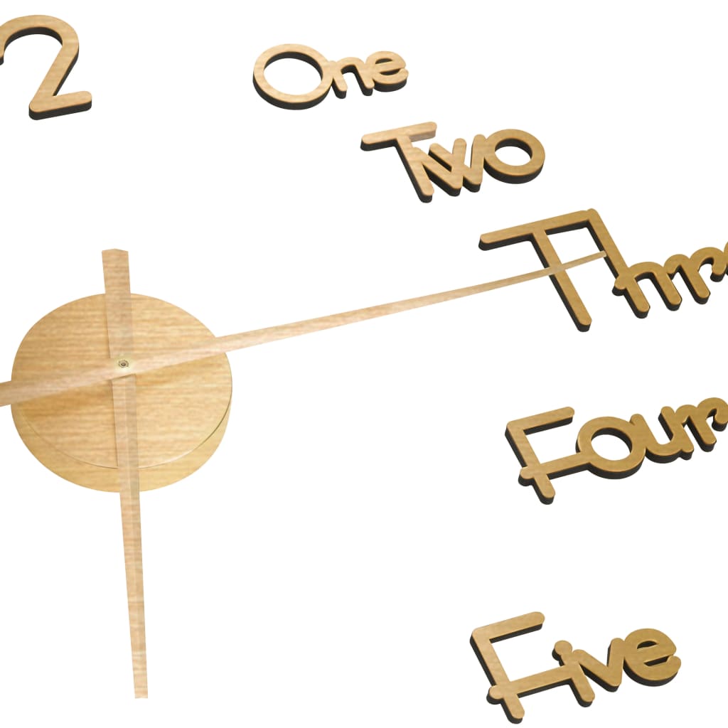 3D Wall Clock Modern Design 100 Cm Xxl