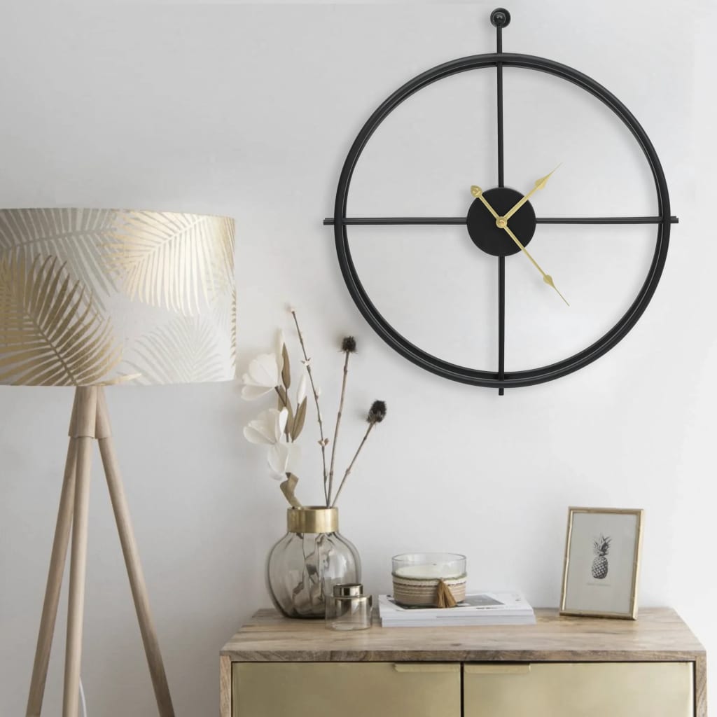 Wall Clock 52 Cm Iron