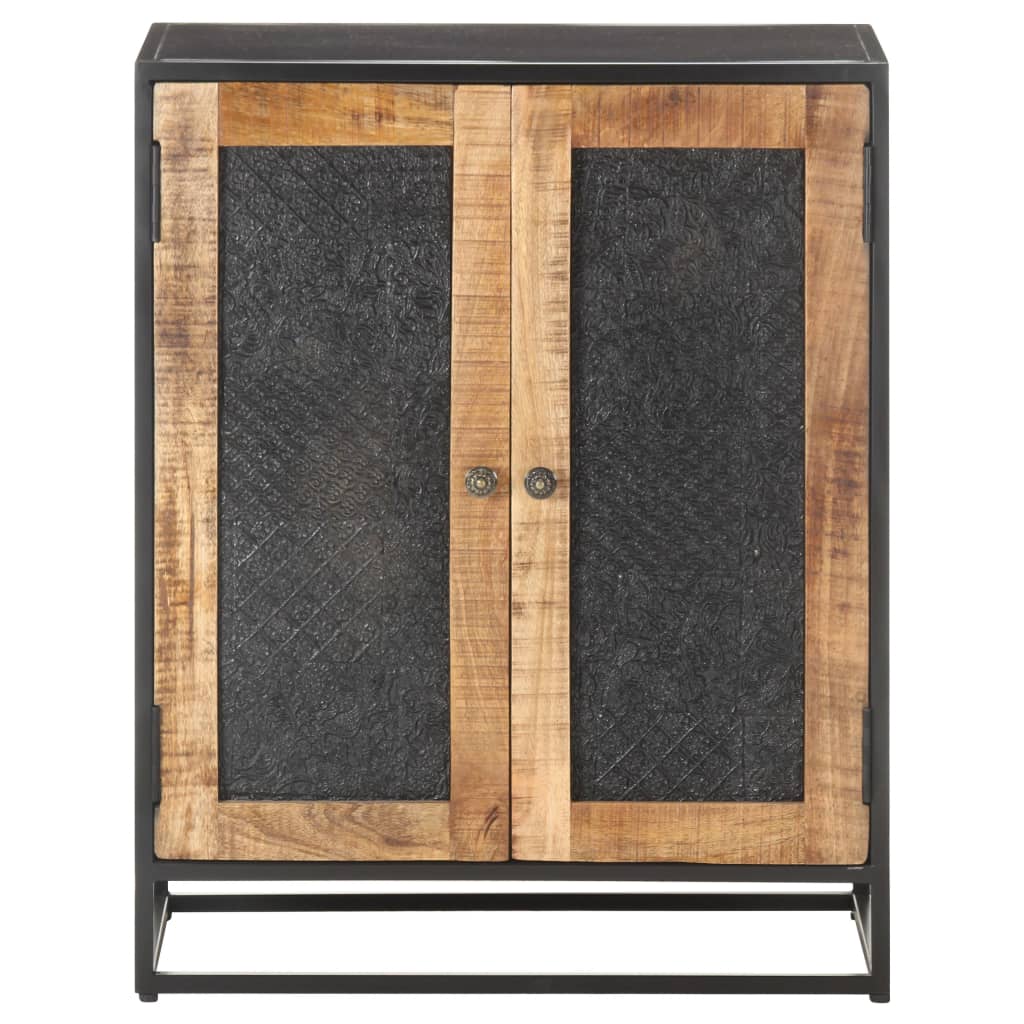 Sideboard 60X35X75 Cm Rough Mango Wood