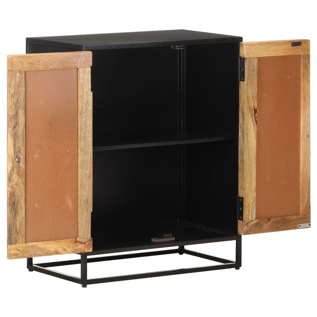 Sideboard 60X35X75 Cm Rough Mango Wood