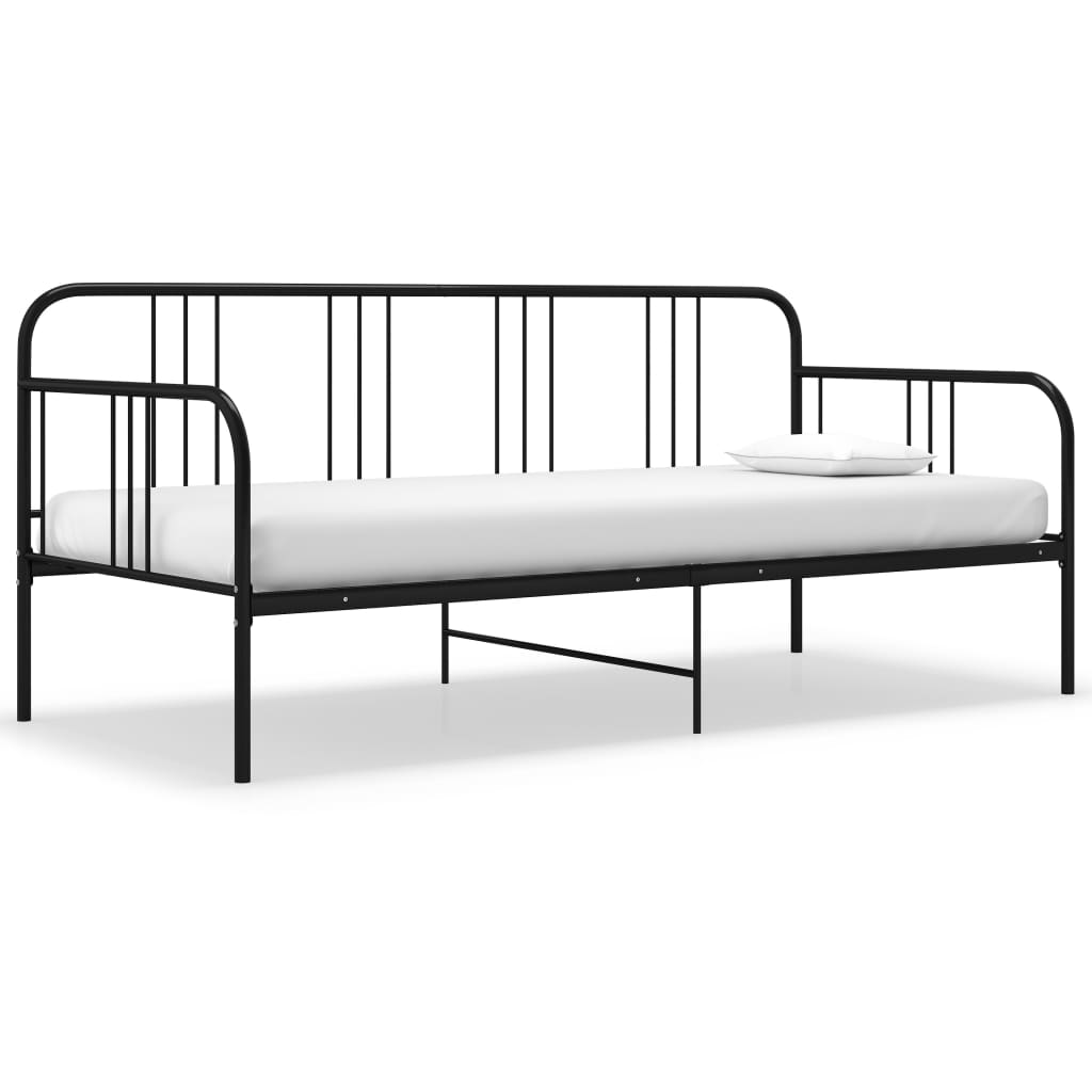 Sofa Bed Frame Without Mattress Metal 90X200 Cm