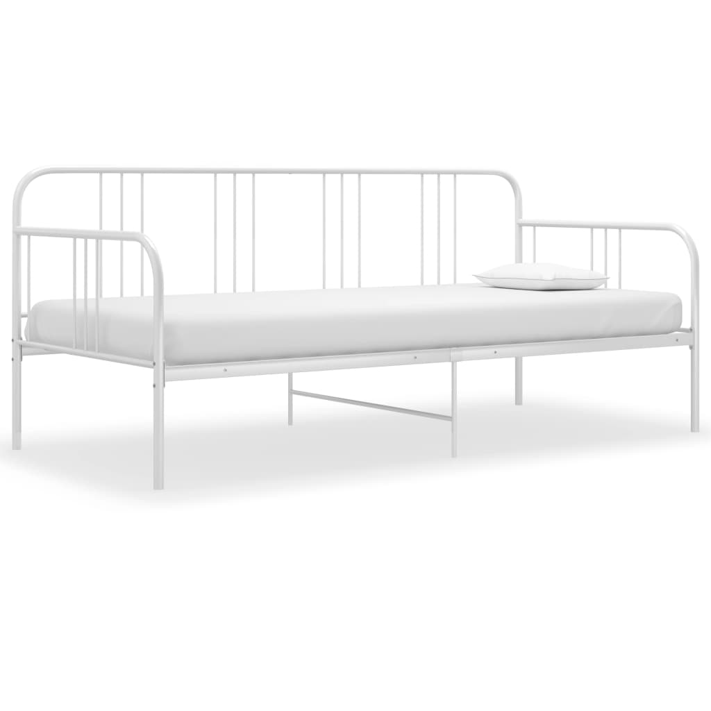 Sofa Bed Frame Without Mattress Metal 90X200 Cm