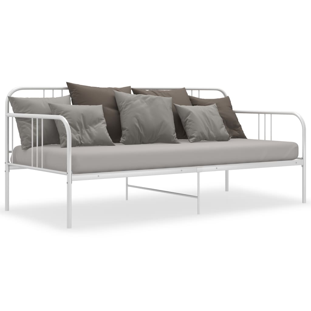 Sofa Bed Frame Without Mattress Metal 90X200 Cm
