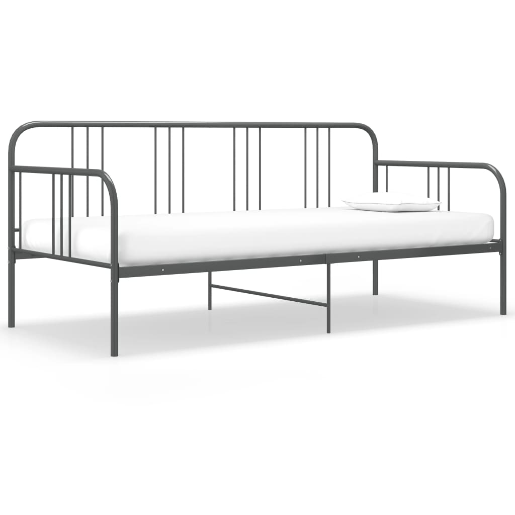 Sofa Bed Frame Without Mattress Metal 90X200 Cm