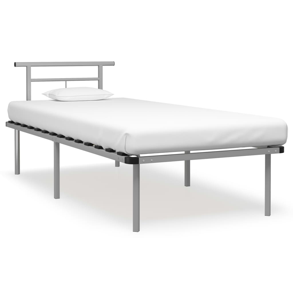 Bed Frame Without Mattress Metal 140X200Cm