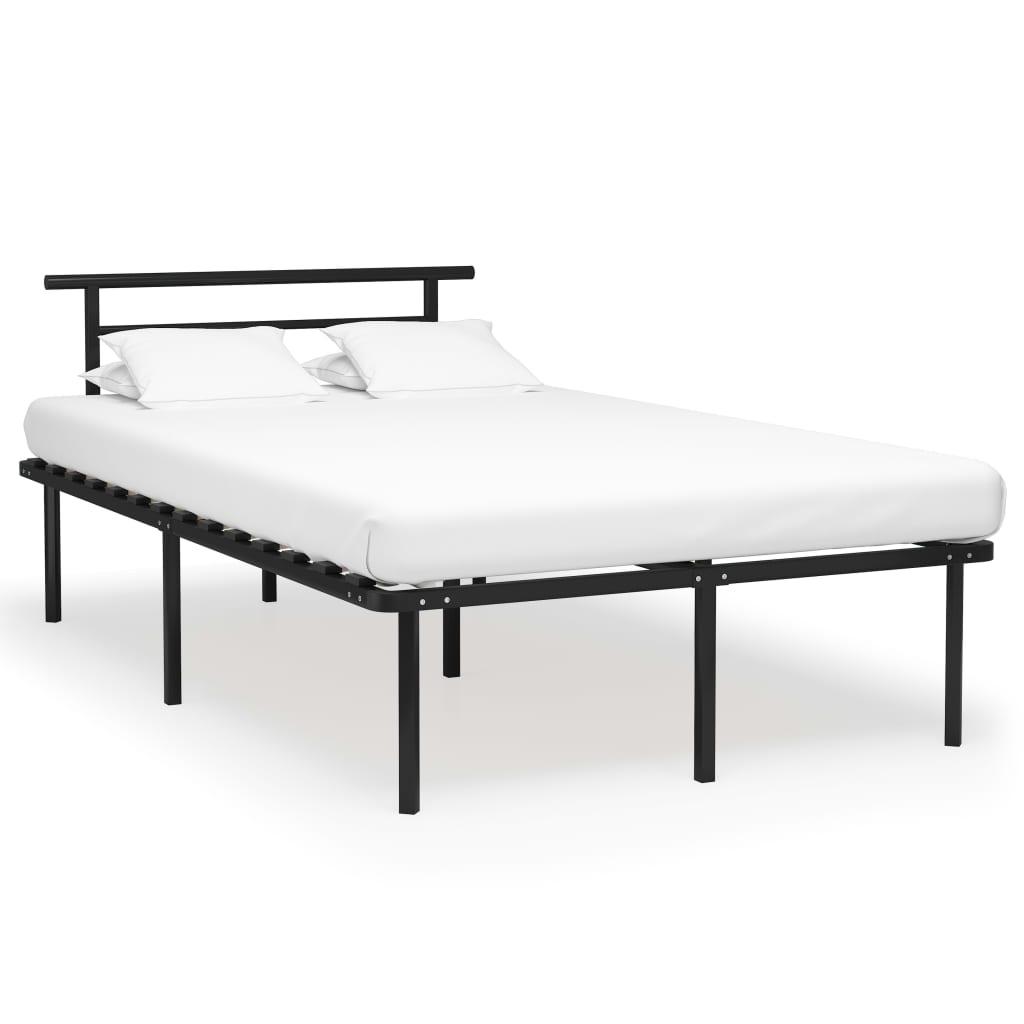 Bed Frame Without Mattress Metal 140X200Cm