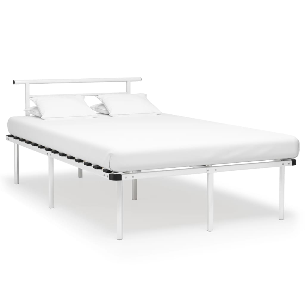 Bed Frame Without Mattress Metal 140X200Cm