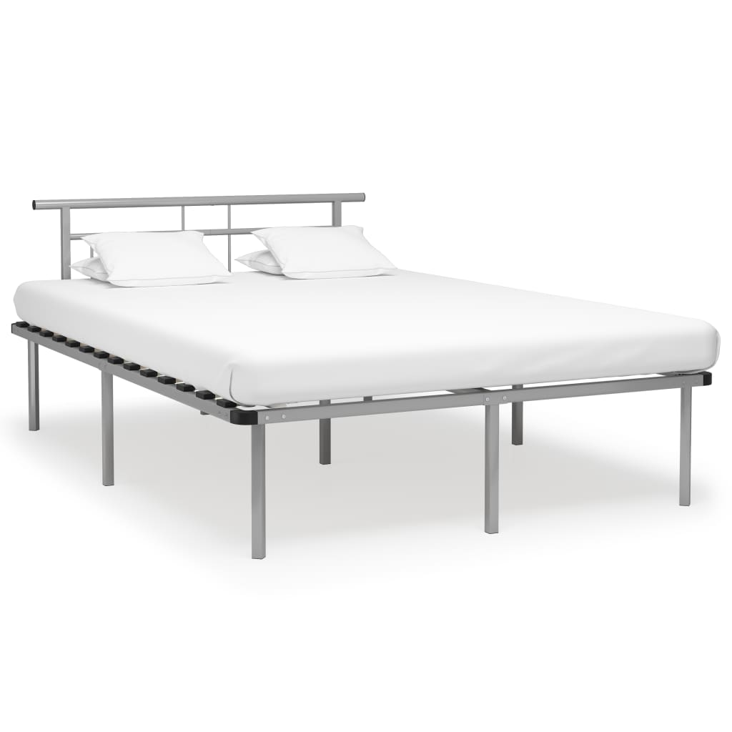 Bed Frame Without Mattress Metal 140X200Cm