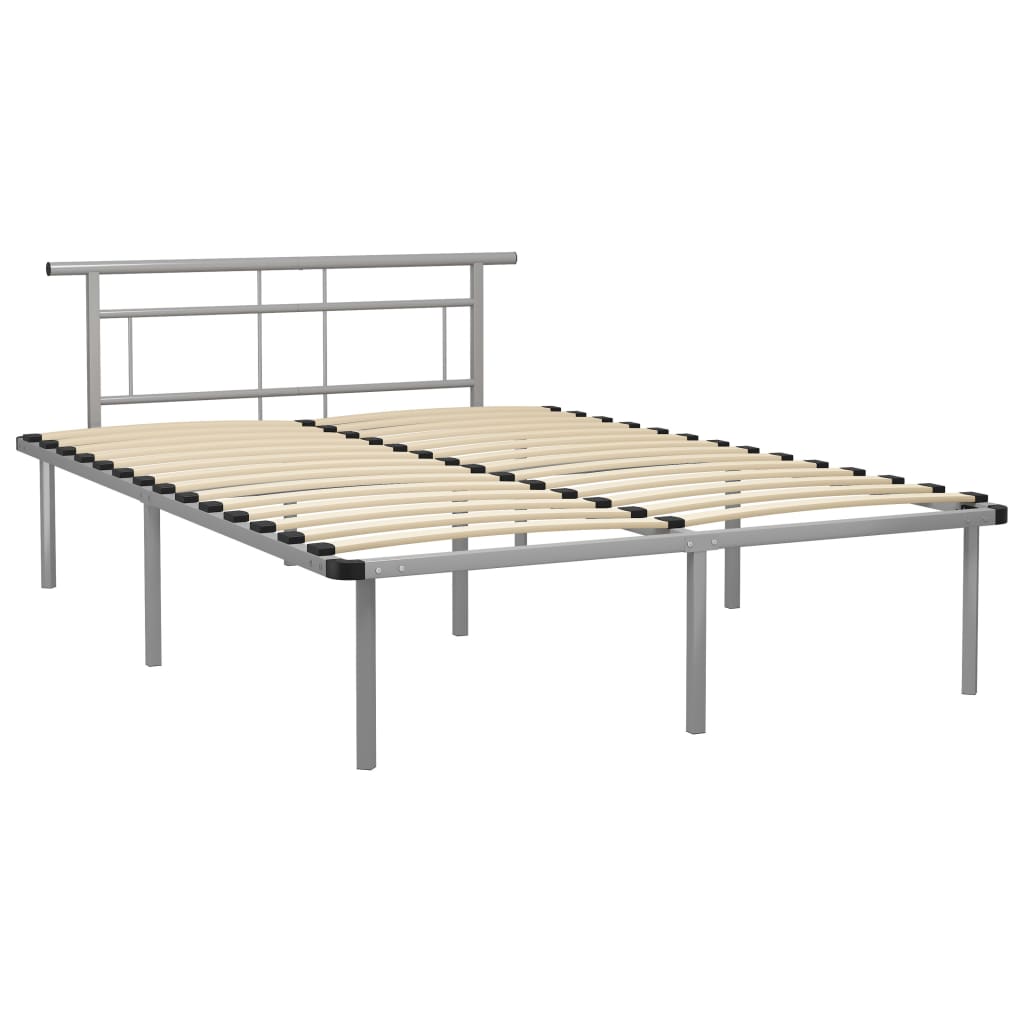 Bed Frame Without Mattress Metal 140X200Cm