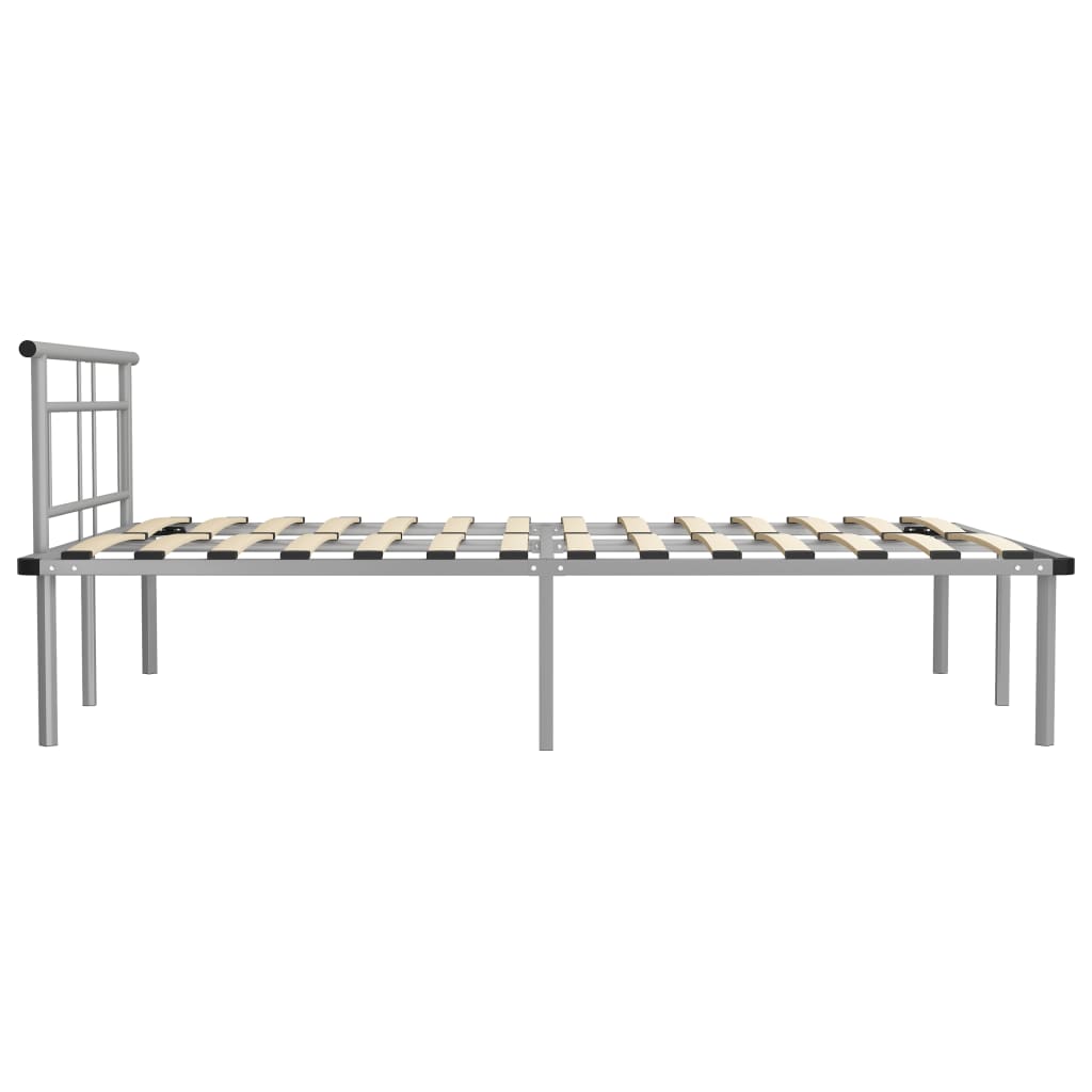 Bed Frame Without Mattress Metal 140X200Cm