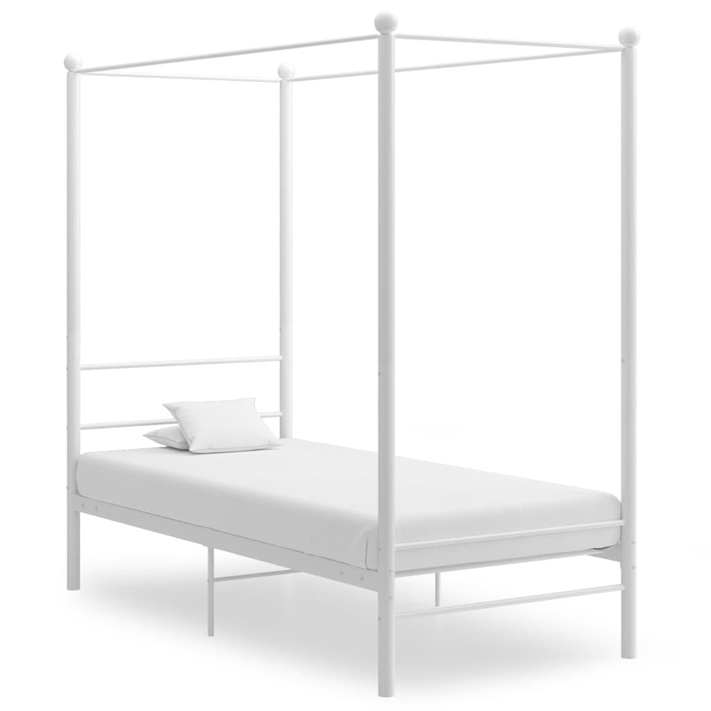 Canopy Bed Frame Without Mattress Metal