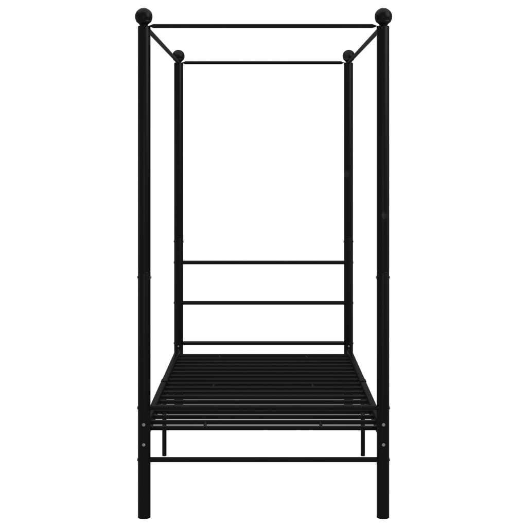 Canopy Bed Frame Without Mattress Metal