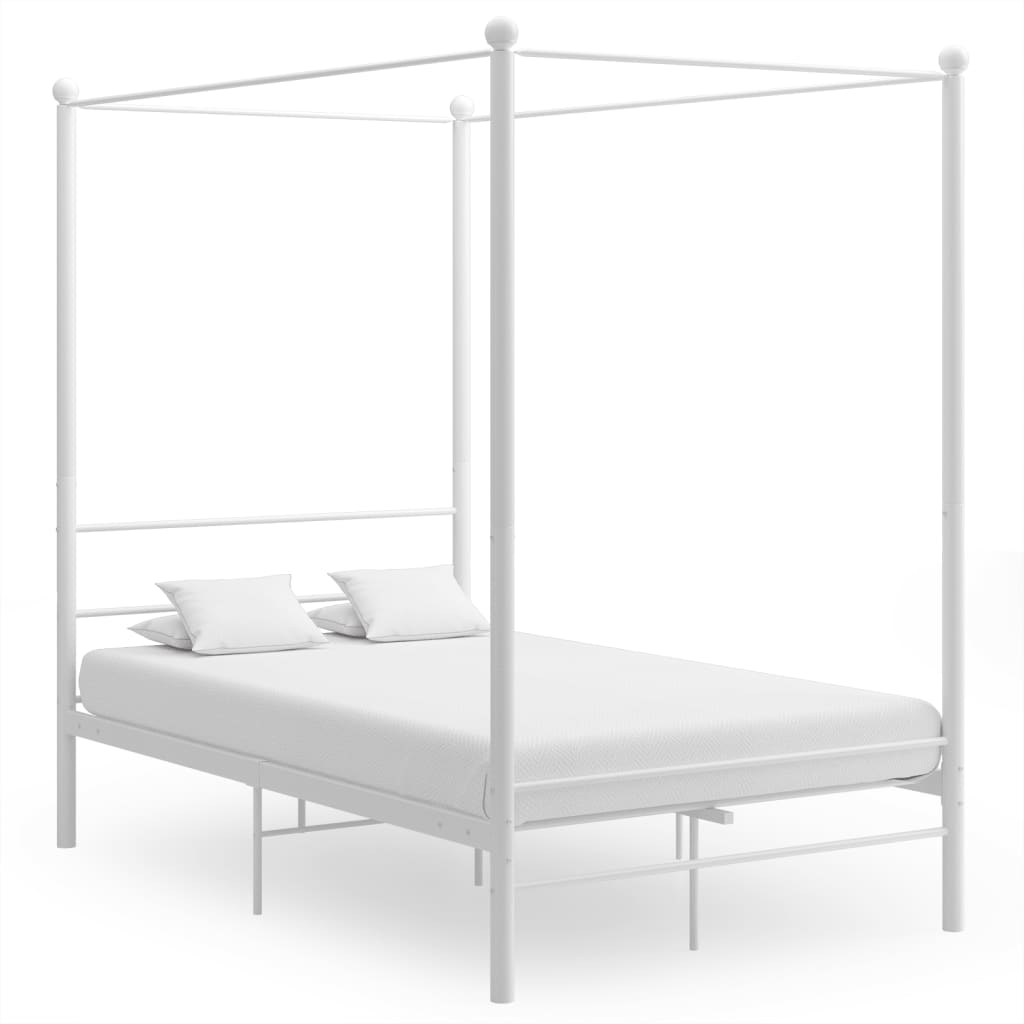 Canopy Bed Frame Without Mattress Metal