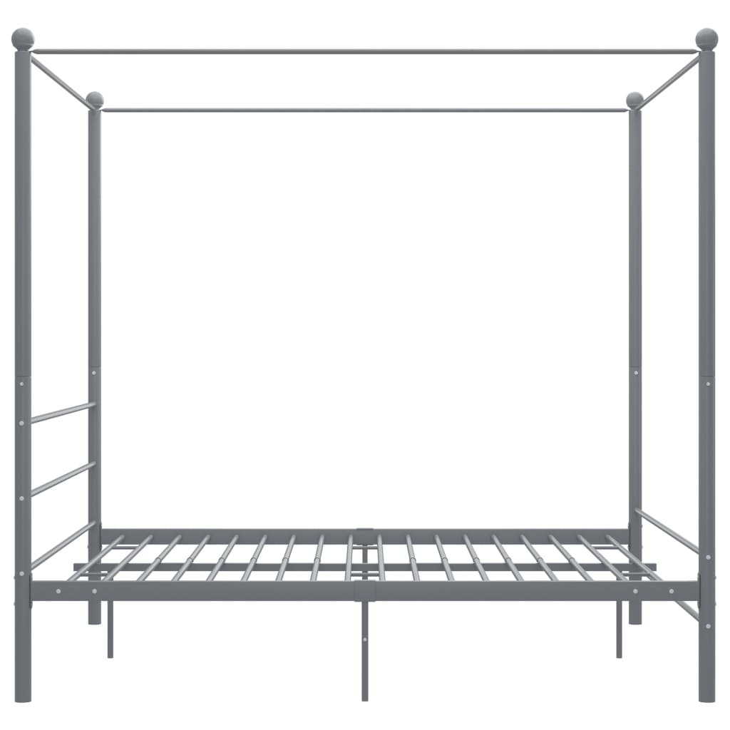 Canopy Bed Frame Without Mattress Metal