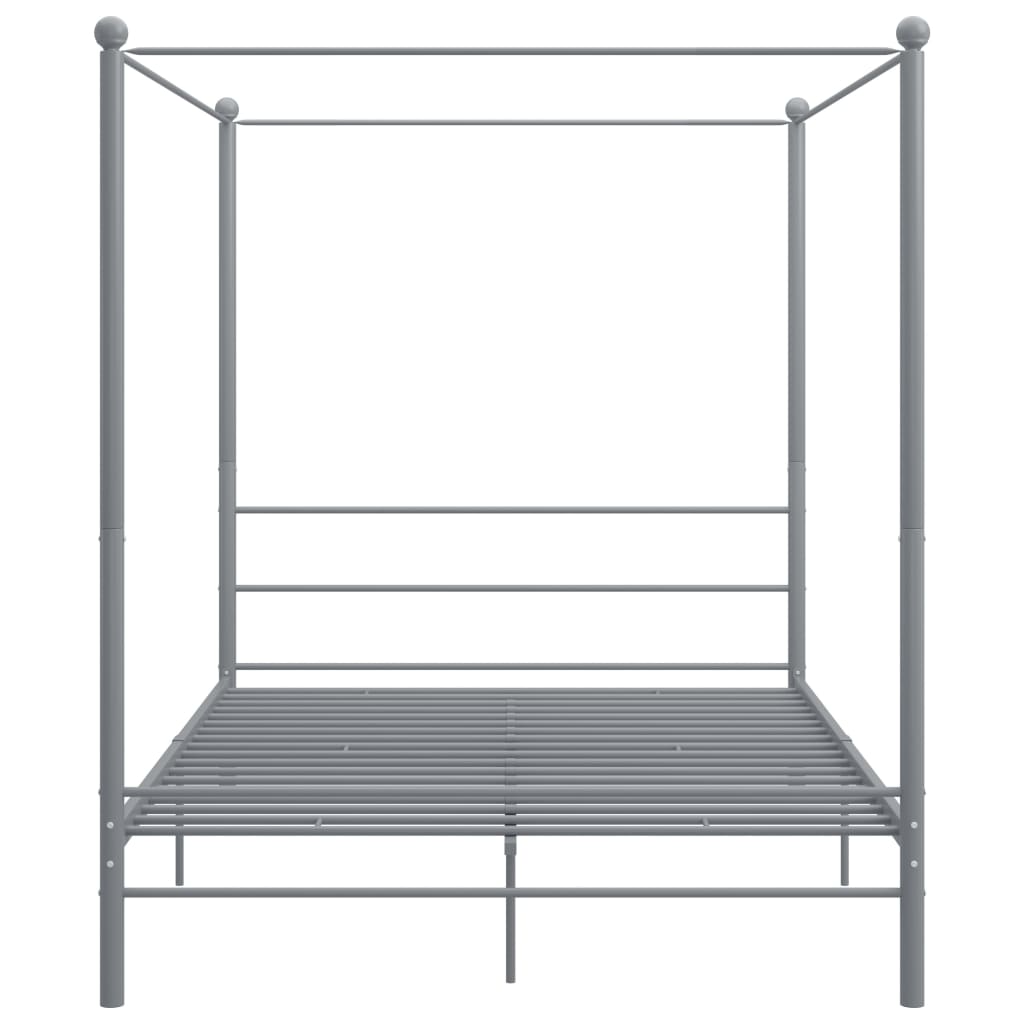 Canopy Bed Frame Without Mattress Metal
