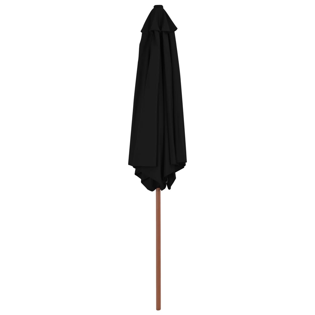 Garden Parasol With Wooden Pole 270 Cm