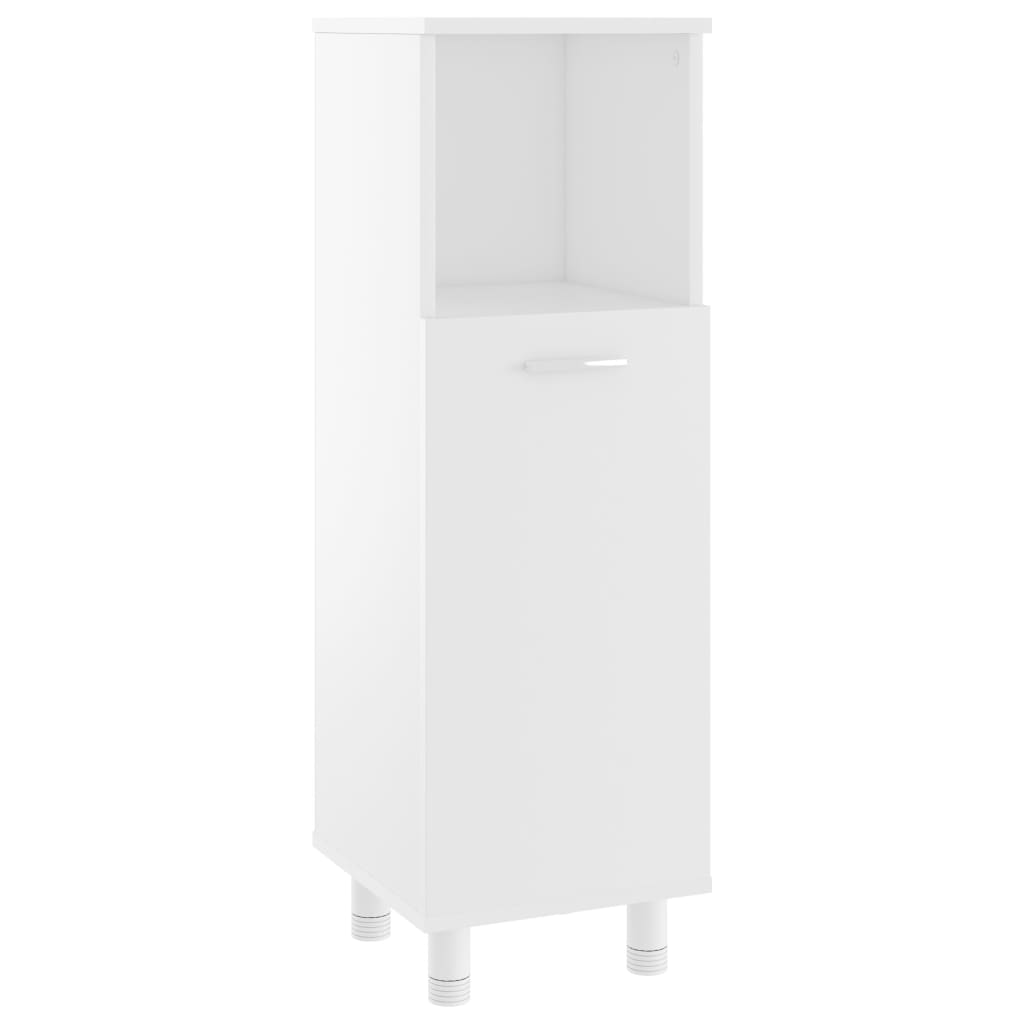 3 Piece Bathroom Furniture Set Engineered Wood