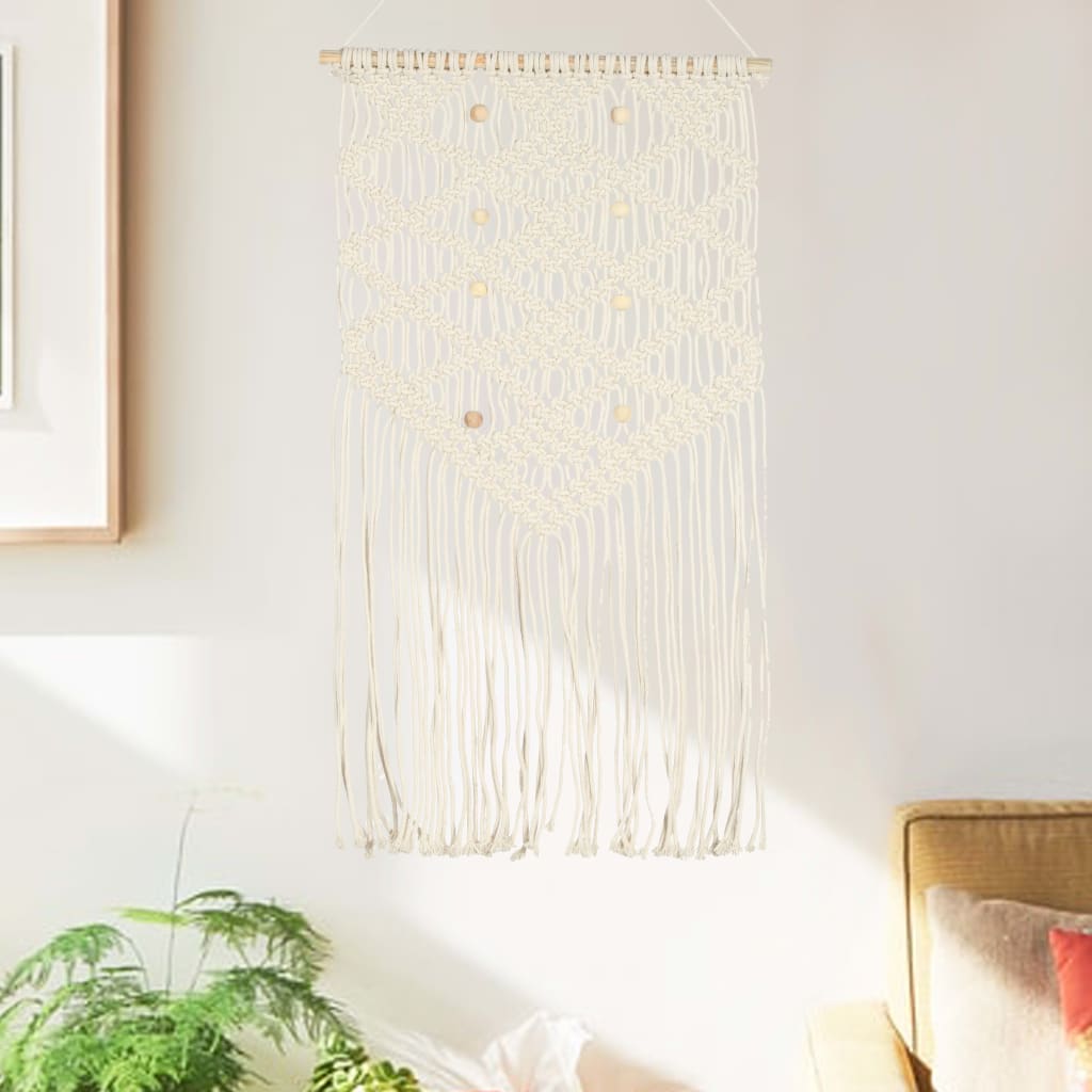 Macrame Wall Hanger 40X80 Cm Cotton