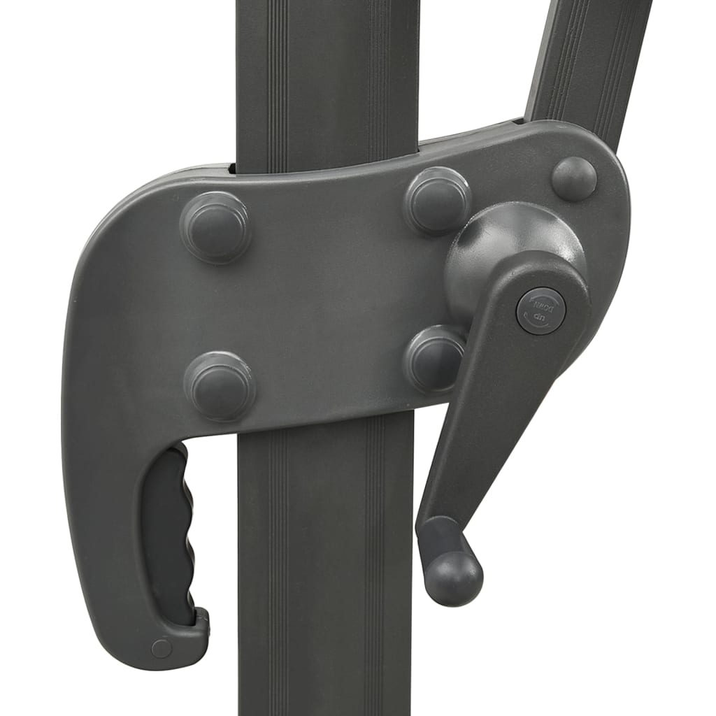 Cantilever Garden Parasol With Double Top 400X300 Cm