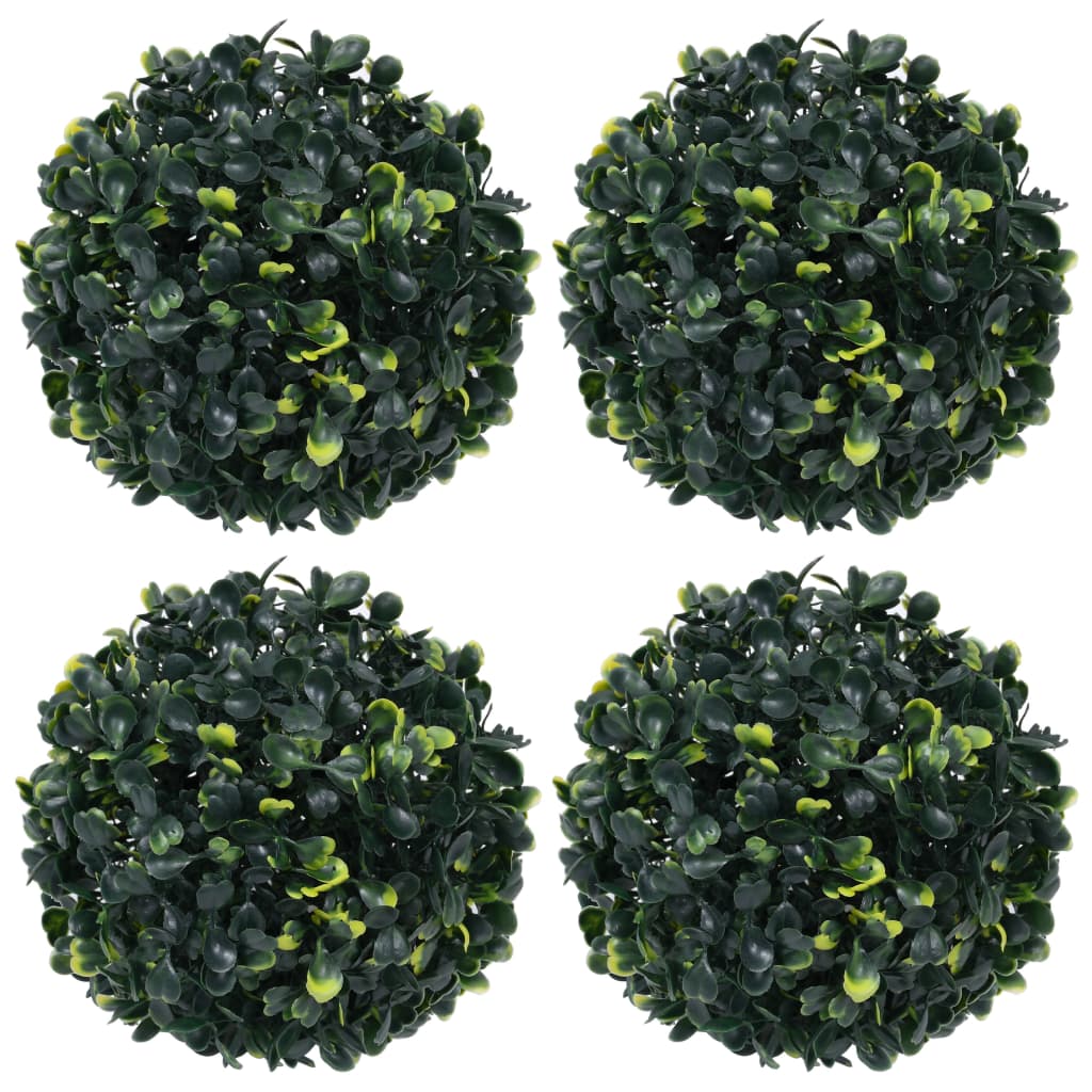 Artificial Boxwood Balls 4 Pcs