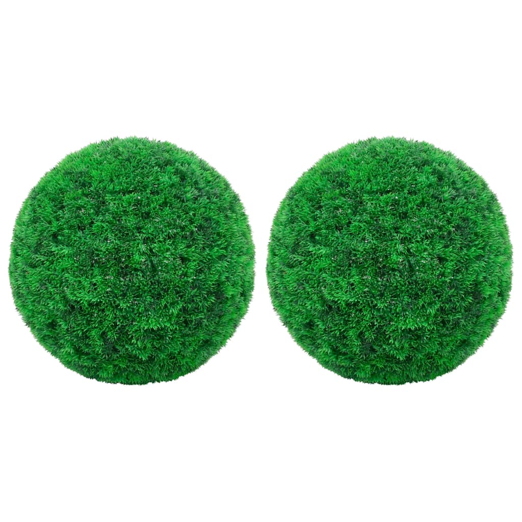 Artificial Boxwood Balls 2 Pcs