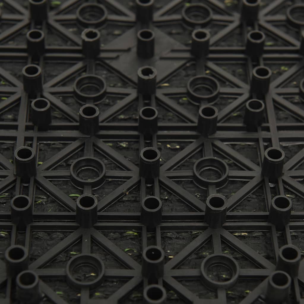 Artificial Grass Tiles 11 Pcs Green 30X30 Cm