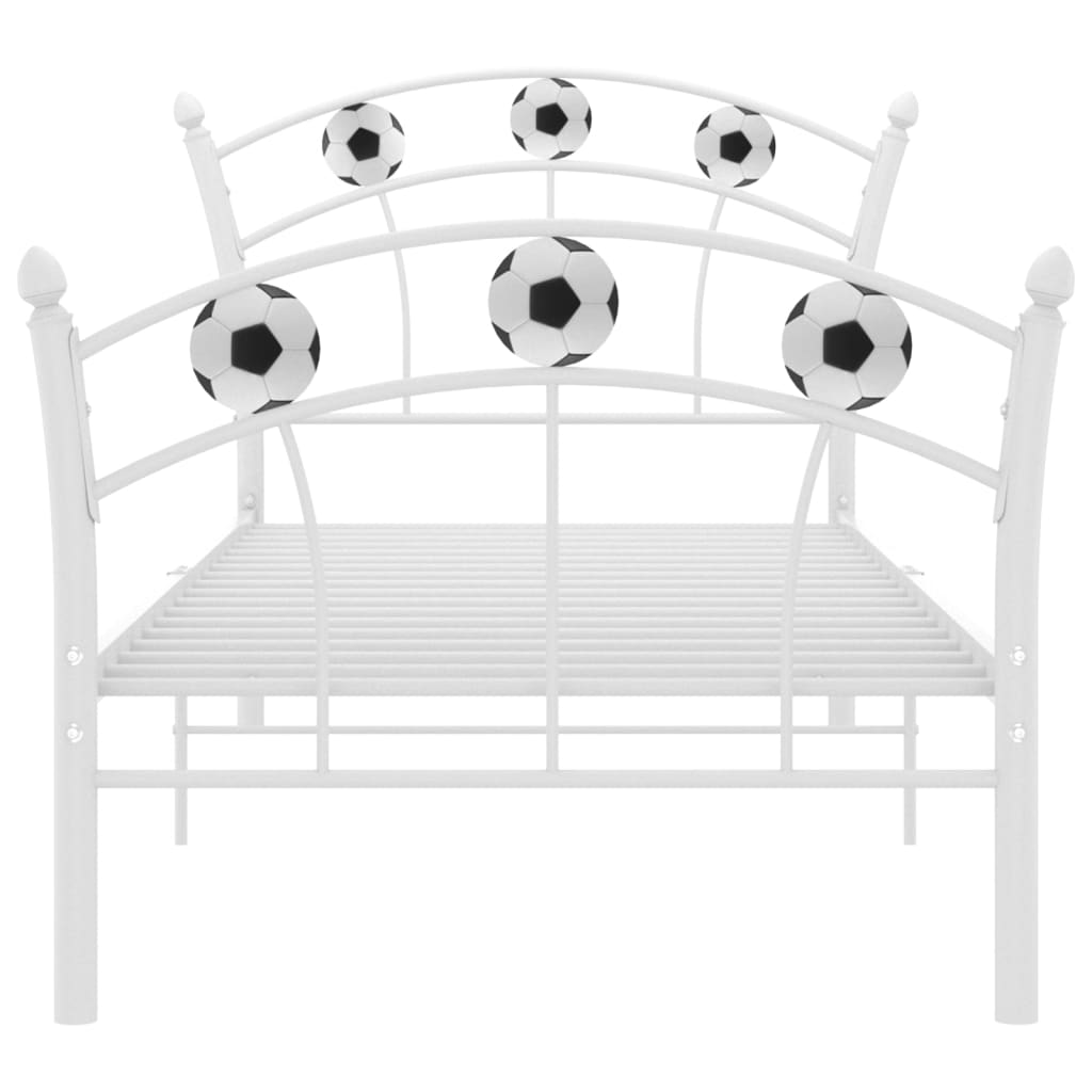 Bed Frame Without Mattress Metal 90X200 Cm