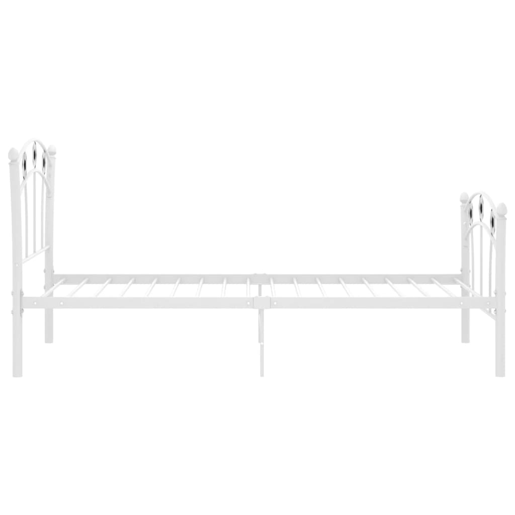 Bed Frame Without Mattress Metal 90X200 Cm
