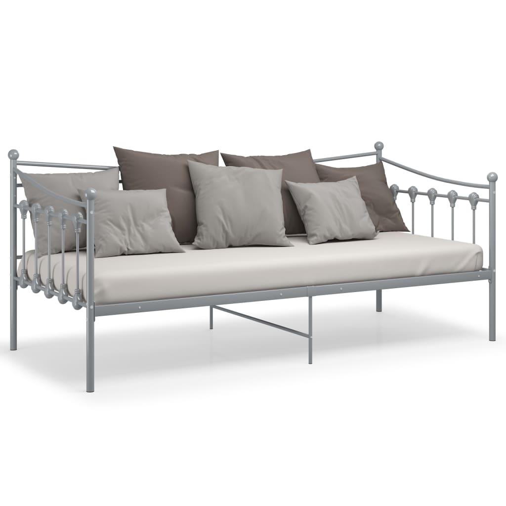 Sofa Bed Frame Without Mattress Metal 90X200 Cm