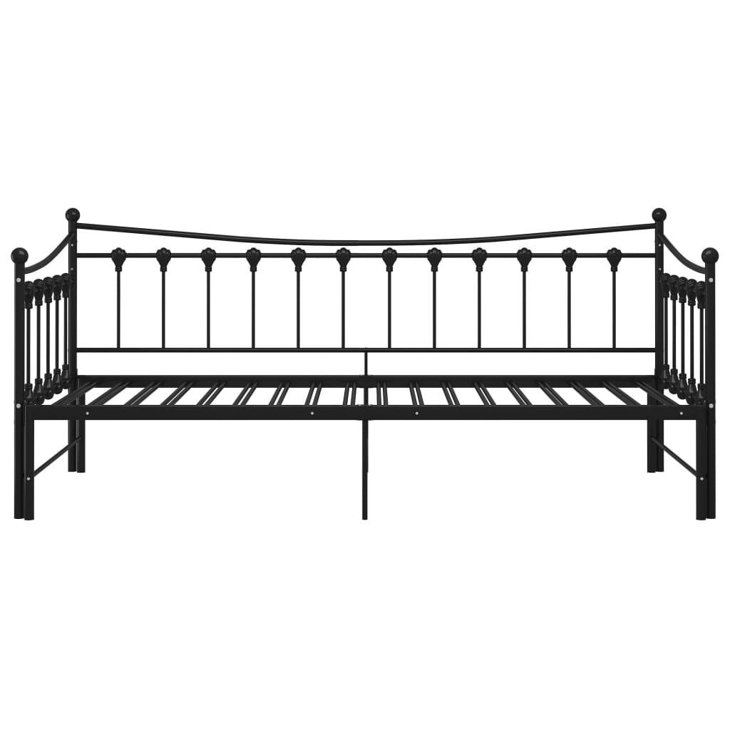 Pull-Out Sofa Bed Frame Without Mattress Metal 90X200 Cm