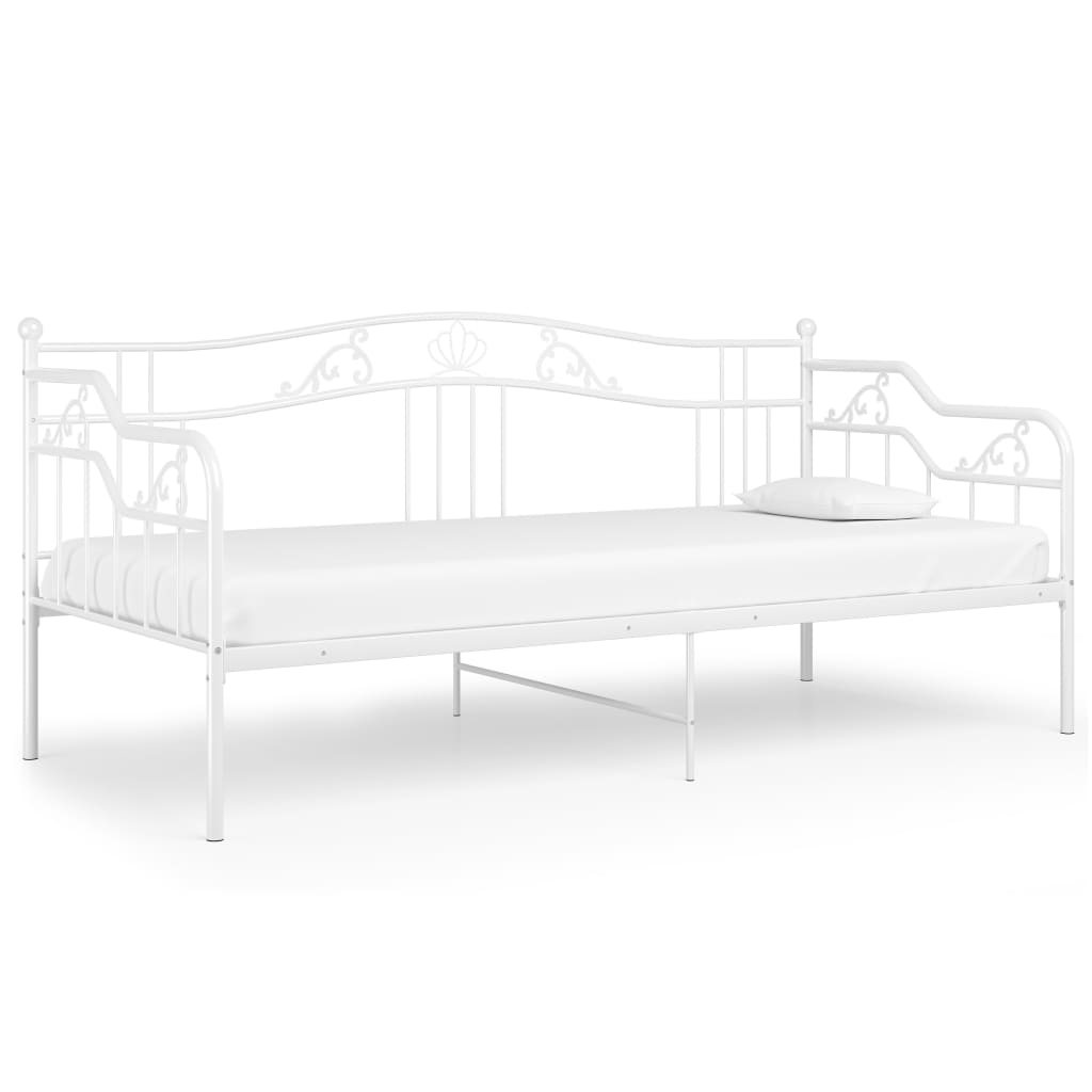 Sofa Bed Frame Without Mattress Metal 90X200 Cm