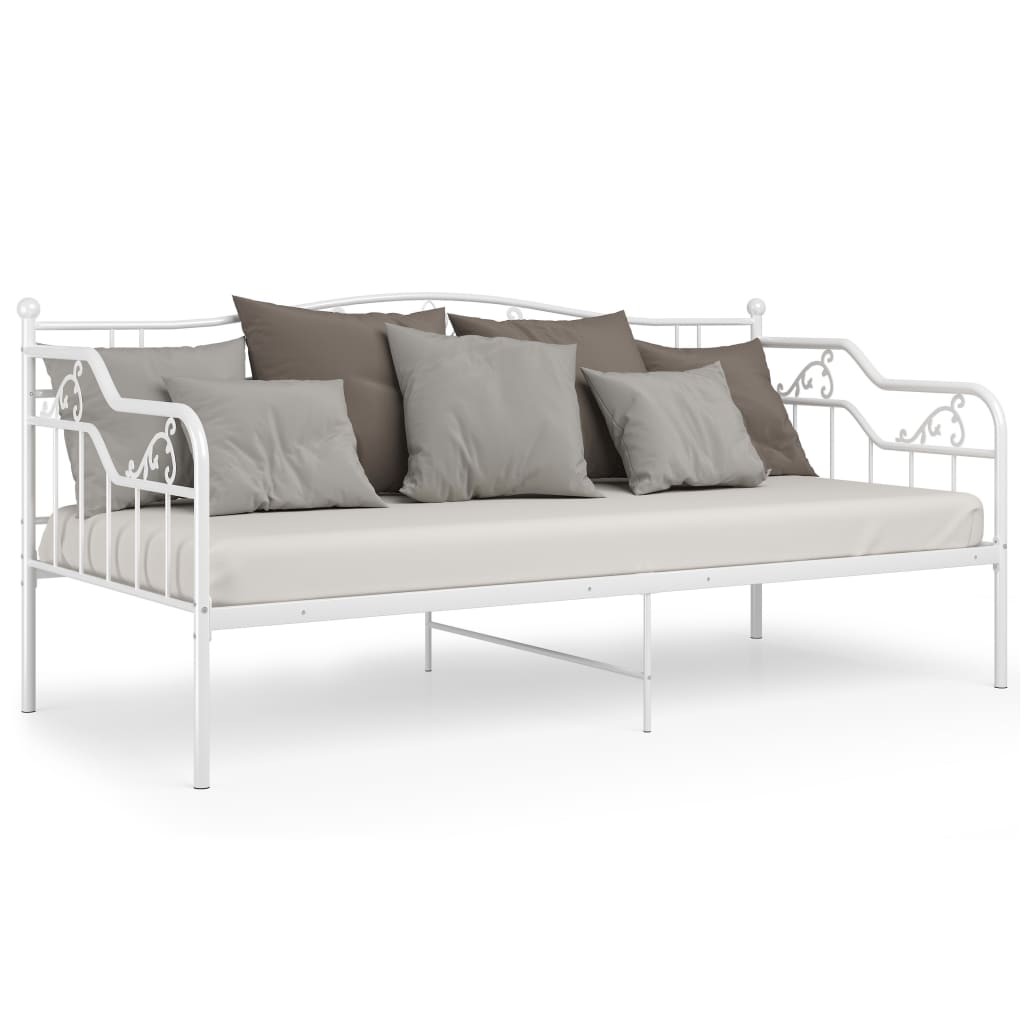 Sofa Bed Frame Without Mattress Metal 90X200 Cm