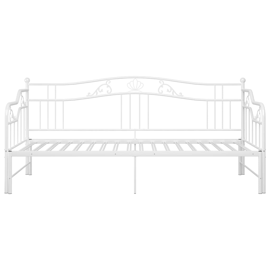 Pull-Out Sofa Bed Frame Without Mattress Metal 90X200 Cm